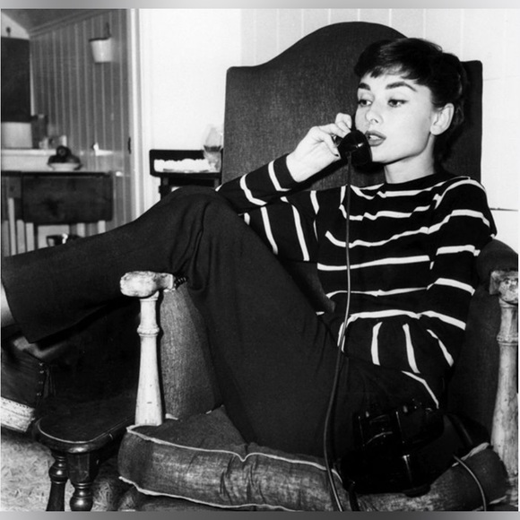 Vintage 60s Amen Wardy Audrey Hepburn Pleated Mod chanel style Black Pant - Picture 2 of 13